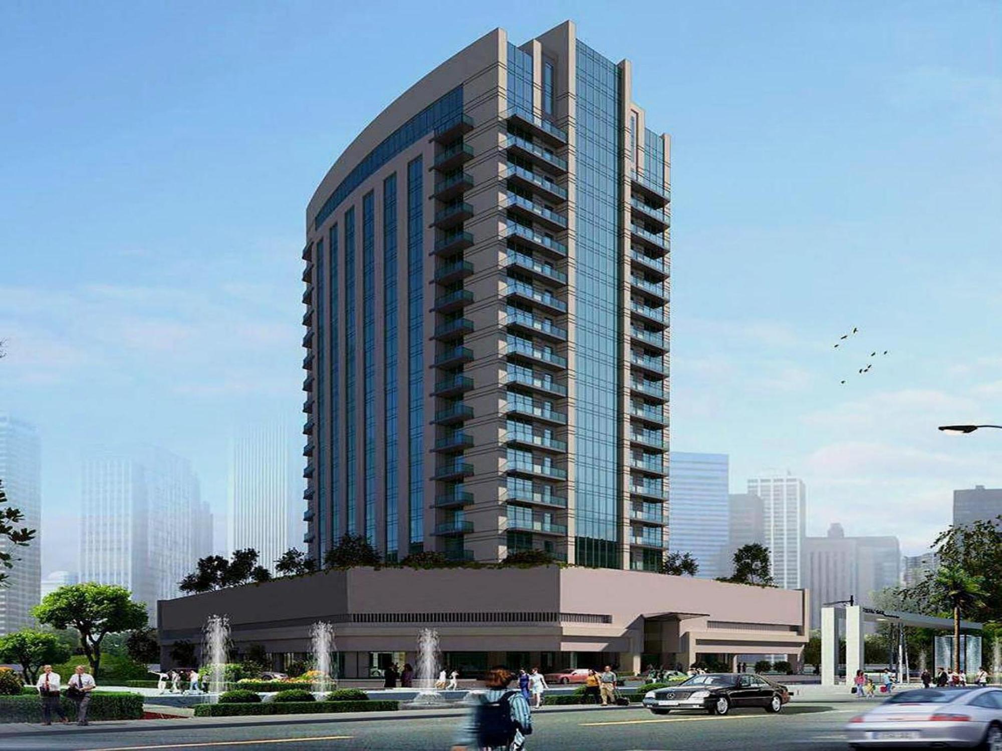 Dunya Tower Luxury And 2 Min Walk To Dubai Mall And Burj Khalifa In Heart Of Downtown Exterior photo